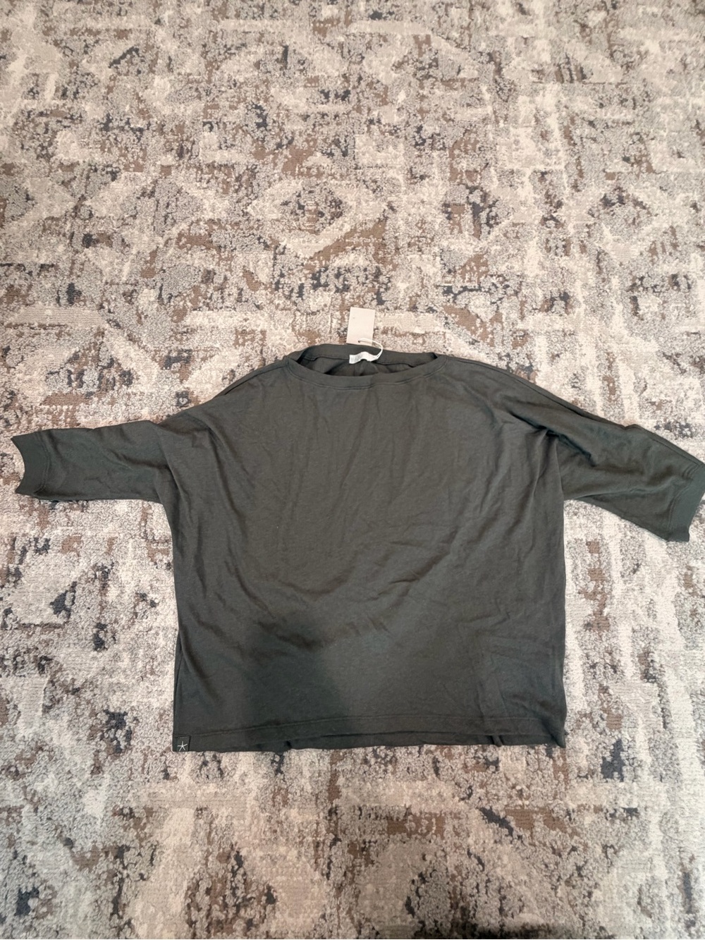 Slub Jersey Dolman Tee